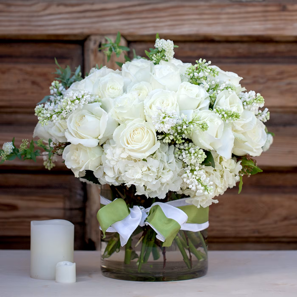 Fragrant Romance floral arrangement, a beautifully scented bouquet of romantic blooms, perfect for anniversaries, Valentine's Day, or expressing love, available for same-day delivery in Los Angeles