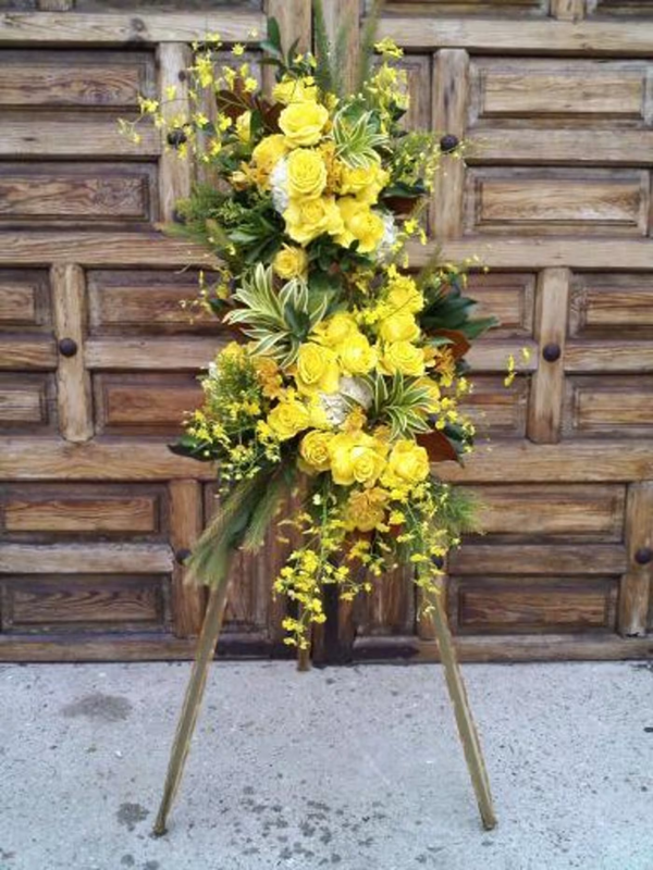 Gleam of Light floral arrangement, a radiant bouquet with bright and cheerful blooms, perfect for uplifting any occasion, available for same-day delivery in Los Angeles